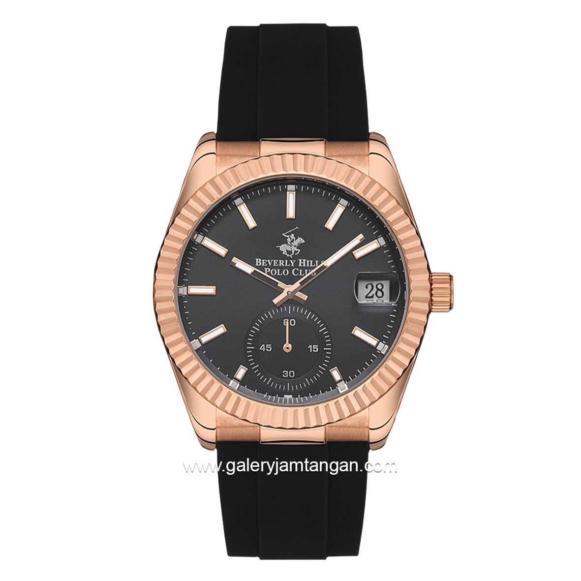 Beverly Hills Polo Club BP3325X.461 Black Rosegold Rubber