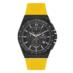Beverly Hills Polo Club BP3541X.654 Yellow Dial Black Multifunction