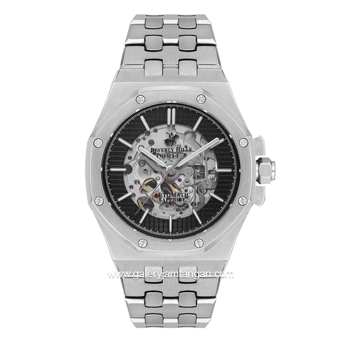 Beverly Hills Polo Club BP3573X.350 Automatic Silver Stainless Steel
