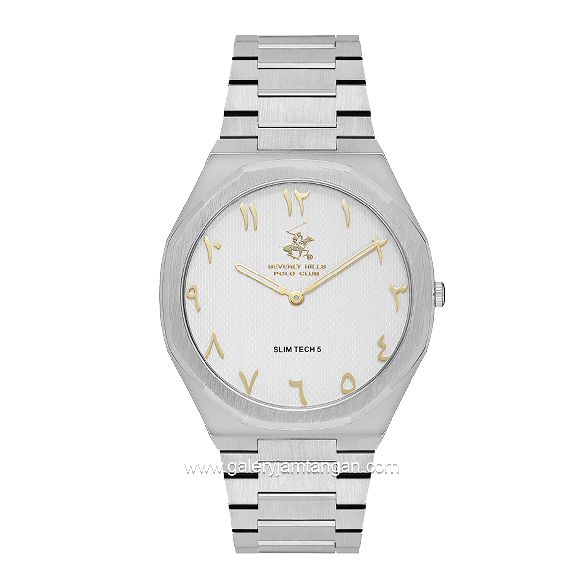Beverly Hills Polo Club BP3605X.330 Silver Dial White Stainless Steel