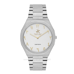 Beverly Hills Polo Club BP3605X.330 Silver Dial White Stainless Steel
