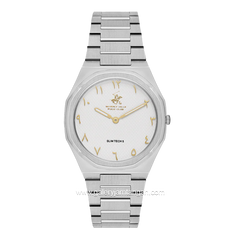Beverly Hills Polo Club BP3606X.330 Silver Dial White Stainless Steel