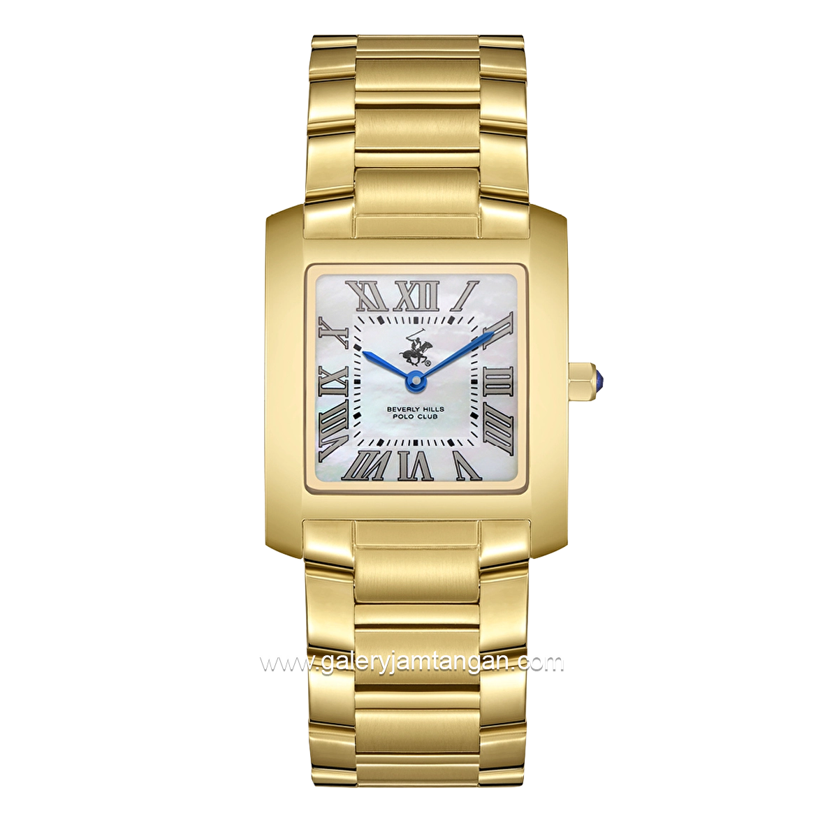 BEVERLY HILLS POLO CLUB BP3644X.120 Gold Dial White Stainless Steel