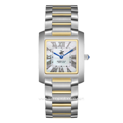 BEVERLY HILLS POLO CLUB BP3644X.220 Silver Gold Stainless Steel