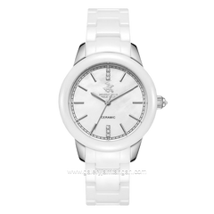 BEVERLY HILLS POLO CLUB BP3663X.320 Full White Ceramic Strap