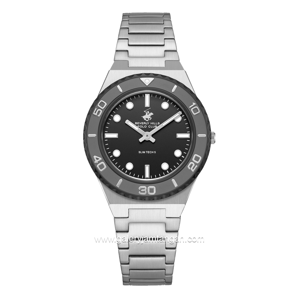 Beverly Hills Polo Club BP3713X.350 Silver Dial Blue Stainless Steel