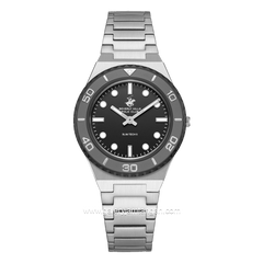 Beverly Hills Polo Club BP3713X.350 Silver Dial Blue Stainless Steel