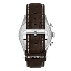 BEVERLY HILLS POLO CLUB BP3723X.372 Brown Dial Green Leather Strap