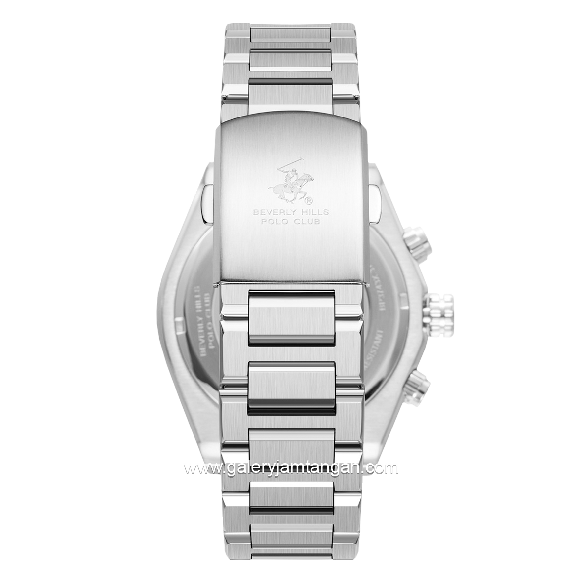 BEVERLY HILLS POLO CLUB BP3743X.370 Silver Dial Green Stainless Steel