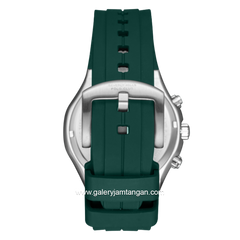 BEVERLY HILLS POLO CLUB BHPC BP3822X.375 Green Silicone Strap