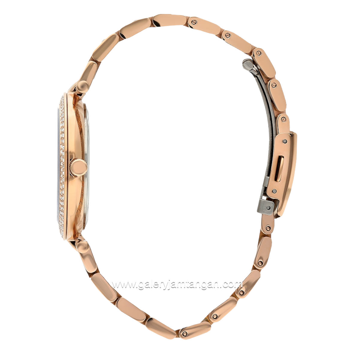 Beverly Hills Polo Club BP3183C.430 Rosegold Stainless Steel Strap