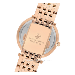 Beverly Hills Polo Club BP3183C.430 Rosegold Stainless Steel Strap