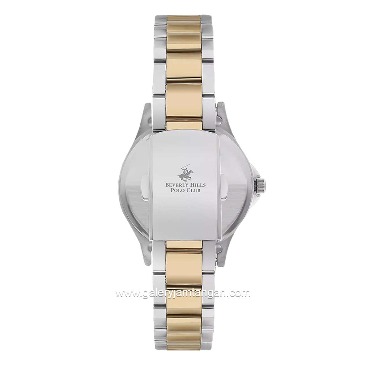 Beverly Hills Polo Club BP3241X.220 Silver Combinasi Gold Diamond Stainless Steel
