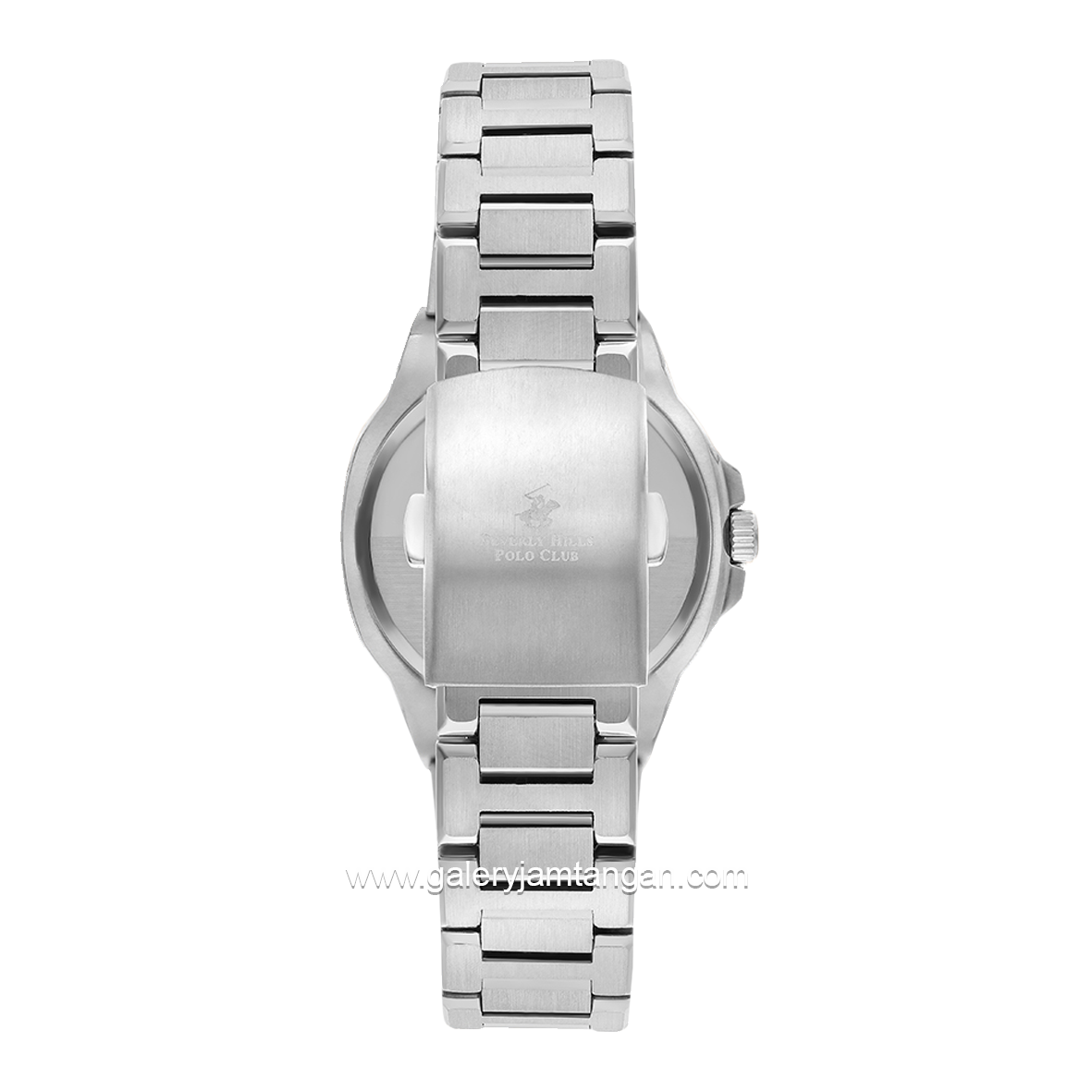 Beverly Hills Polo Club BP3275X.330 Full Silver Stainless Steel Multifunction