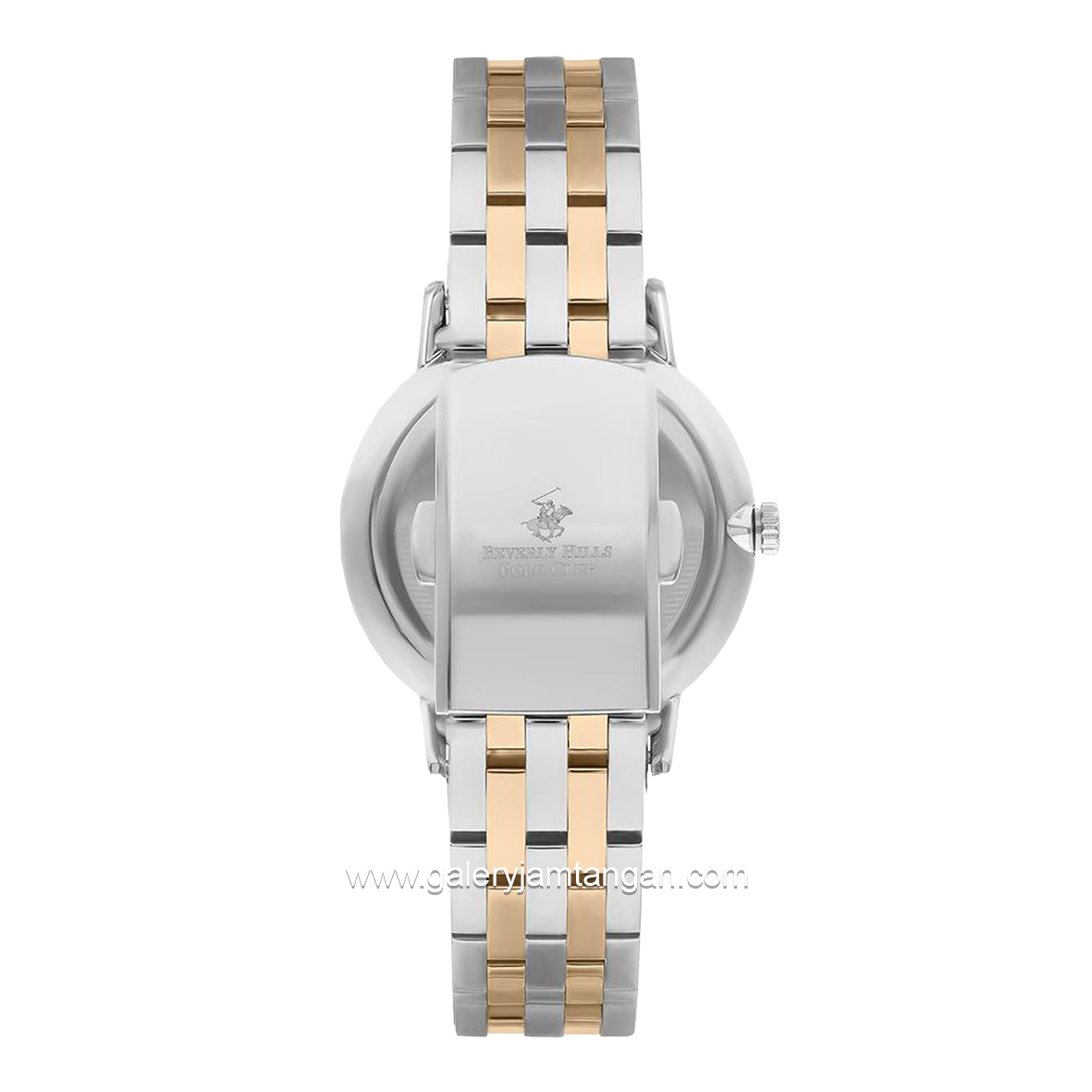 Beverly Hills Polo Club BP3289X.230 Silver Combinasi Gold Diamond Stainless Steel