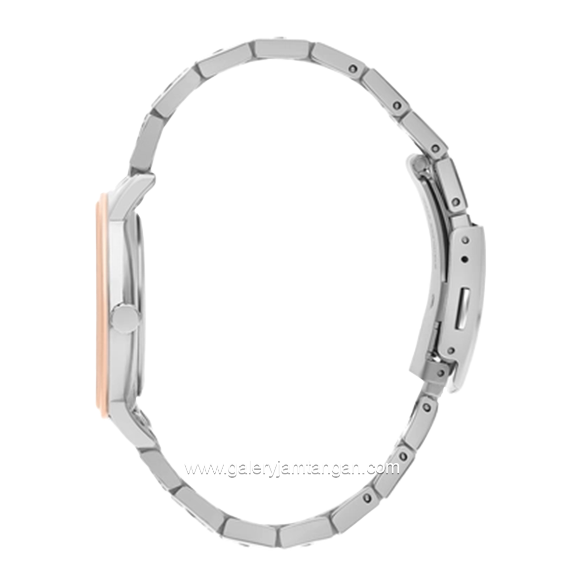 Beverly Hills Polo Club BP3289X.530 Silver Combinasi Rosegold Diamond Stainless Steel