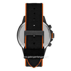 Beverly Hills Polo Club BP3402X.651 Black List Orange Rubber Strap