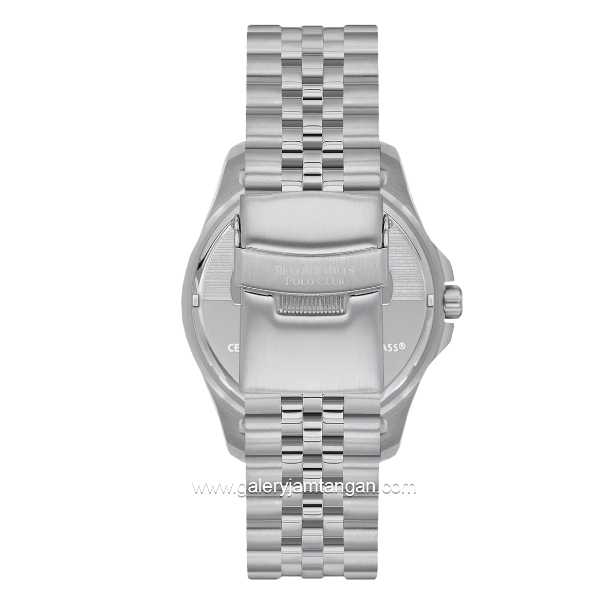 Beverly Hills Polo Club BP3559X.350 Silver Dial Black Stainless Steel