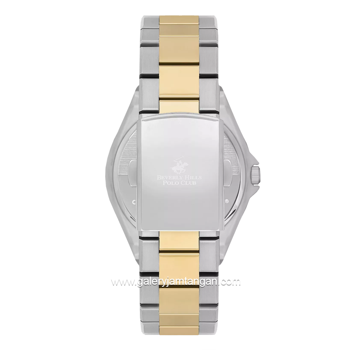 Beverly Hills Polo Club BP3570X.220 Silver Gold Diamond Stainless Steel