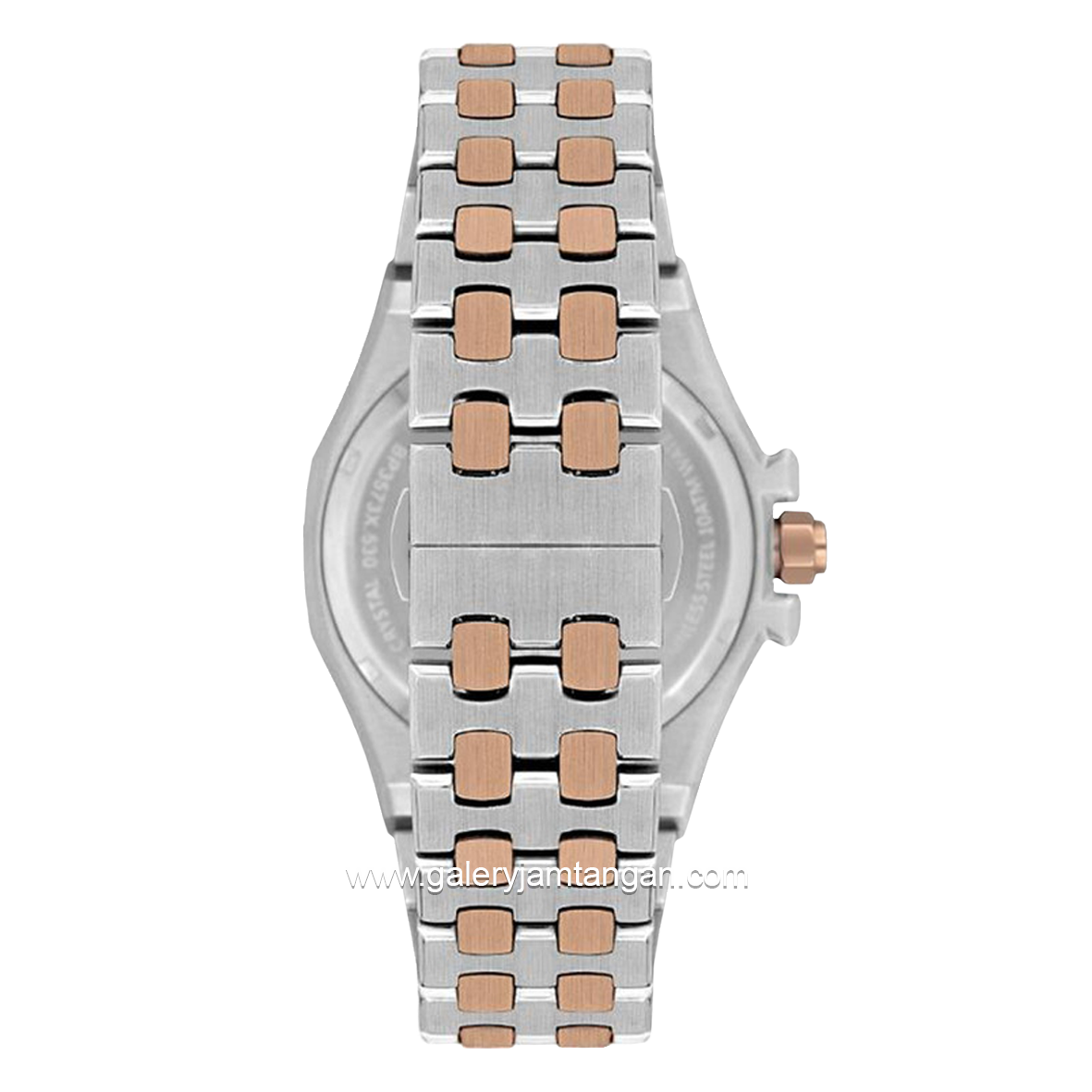 Beverly Hills Polo Club BP3573X.530 Silver Combinasi Rosegold Stainless Steel Automatic