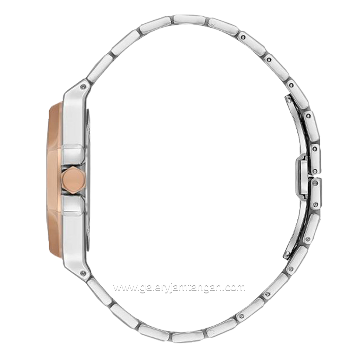 Beverly Hills Polo Club BP3573X.530 Silver Combinasi Rosegold Stainless Steel Automatic