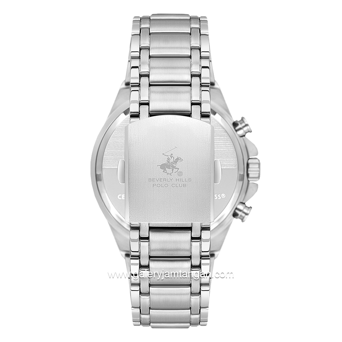 Beverly Hills Polo Club BP3612X.390 Silver Dial Blue Stainless Steel
