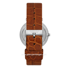 Beverly Hills Polo Club BP3615X.394 Brown Silver Dial Blue Leather Strap