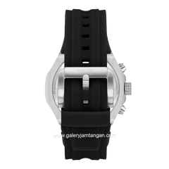 Beverly Hills Polo Club BP3623X.351 Black Black Silver Rubber Strap