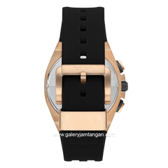 Beverly Hills Polo Club BP3624X.851 Watch Black Rosegold Multifunction Silicone Strap