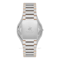 Beverly Hills Polo Club BP3634X.360 Silver Dial Black Stainless Steel