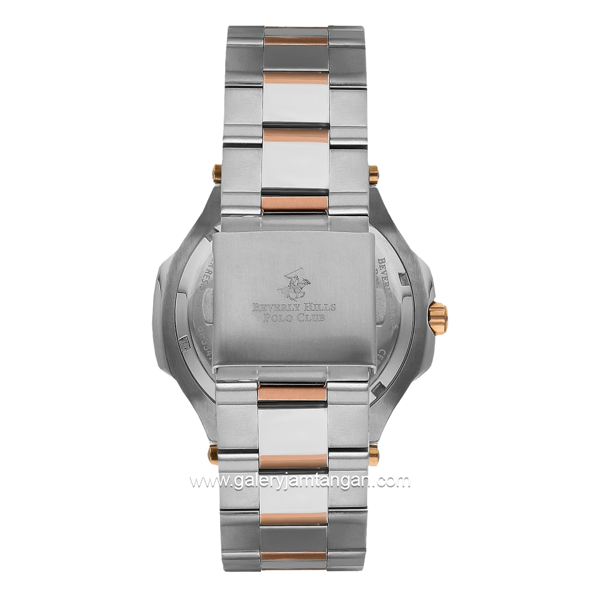 Beverly Hills Polo Club BP3635X.590 Automatic Silver Rosegold Stainless Steel