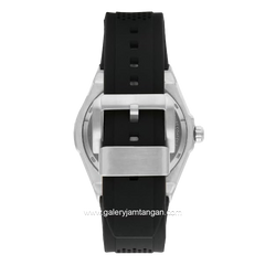 Beverly Hills Polo Club BP3636X.351 Black Silver Rubber Strap