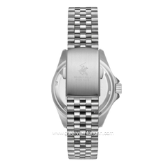 BEVERLY HILLS POLO CLUB BP3641X.358 Silver Dial Black Stainless Steel
