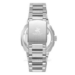 Beverly Hills Polo Club BP3655X.370 Silver Dial Green Stainless Steel