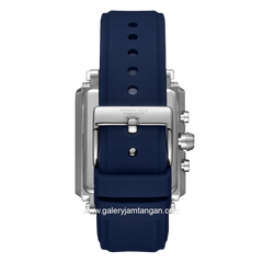 BEVERLY HILLS POLO CLUB BP3661X.399 Navy Silver Rubber Strap