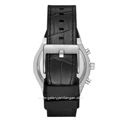 BEVERLY HILLS POLO CLUB BP3690X.366 Black Silver Silicone Leather Strap