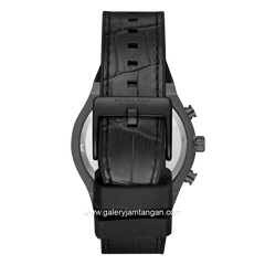 BEVERLY HILLS POLO CLUB BP3690X.651 Full Black Silicone Leather Strap