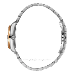BEVERLY HILLS POLO CLUB BP3707X.520 Silver Gold Mother Of Pearl Dial Stainless Steel