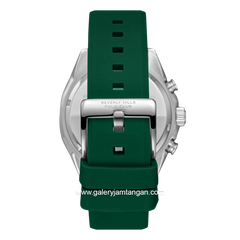 BEVERLY HILLS POLO CLUB BP3730X.375 Multi Function Green Silicone Strap