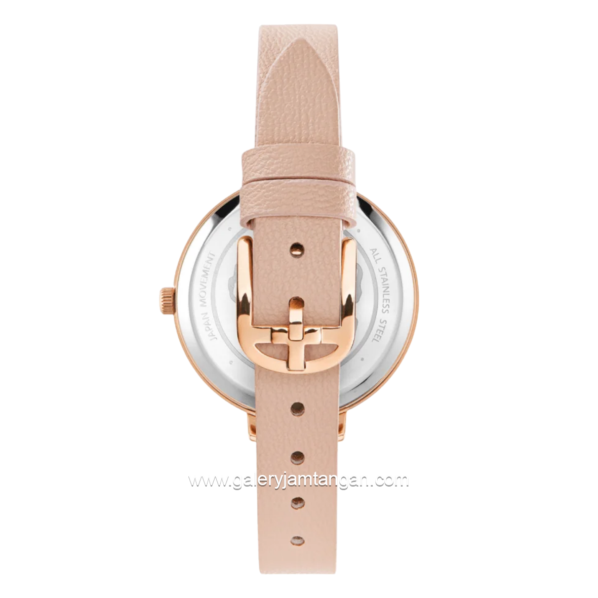 TED BAKER CLASSIC CHIC BKPDSS301UO Pink Rosegold Leather Strap