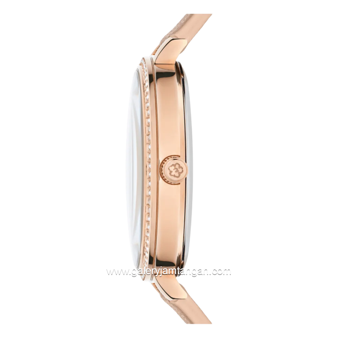 TED BAKER CLASSIC CHIC BKPDSS301UO Pink Rosegold Leather Strap