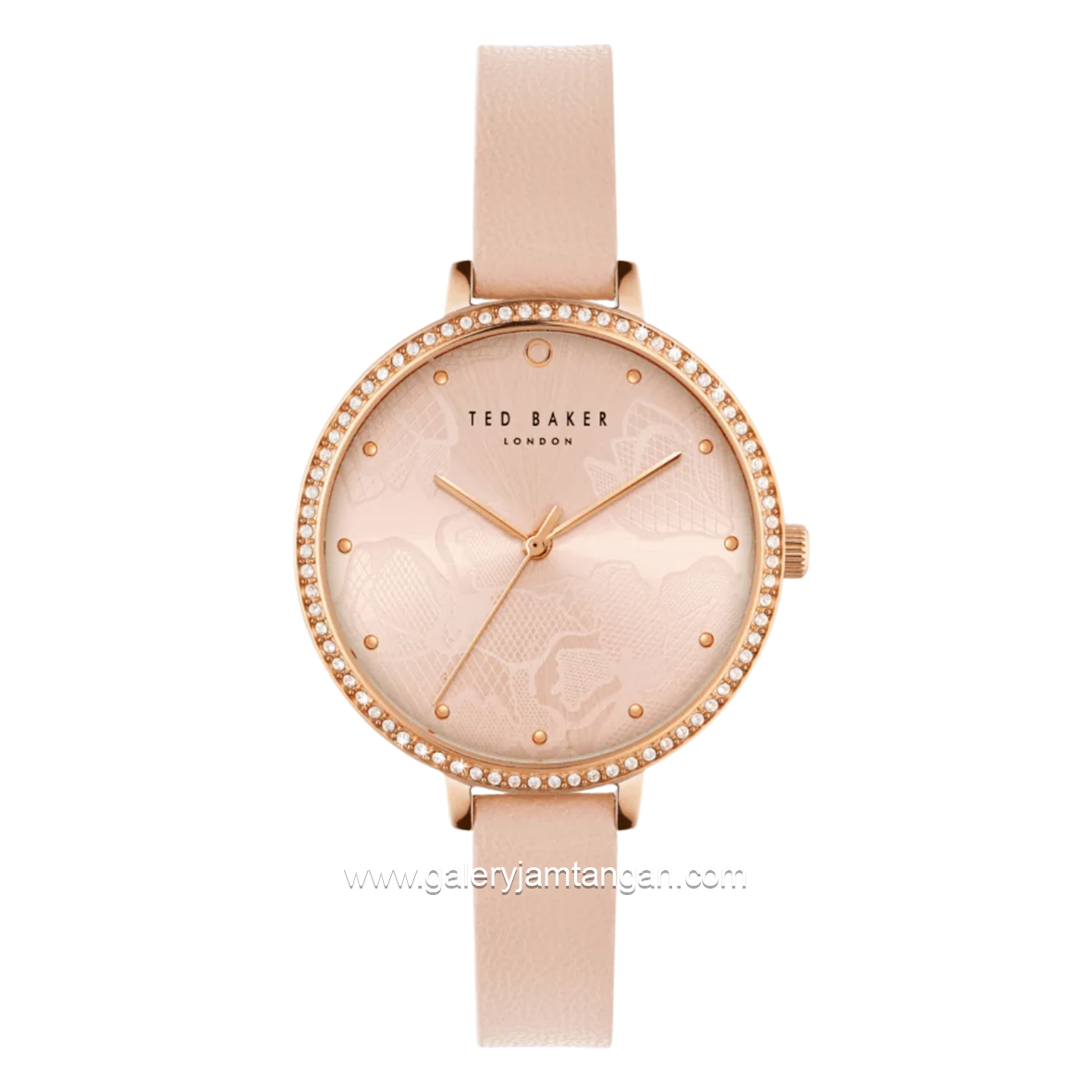 TED BAKER CLASSIC CHIC BKPDSS301UO Pink Rosegold Leather Strap