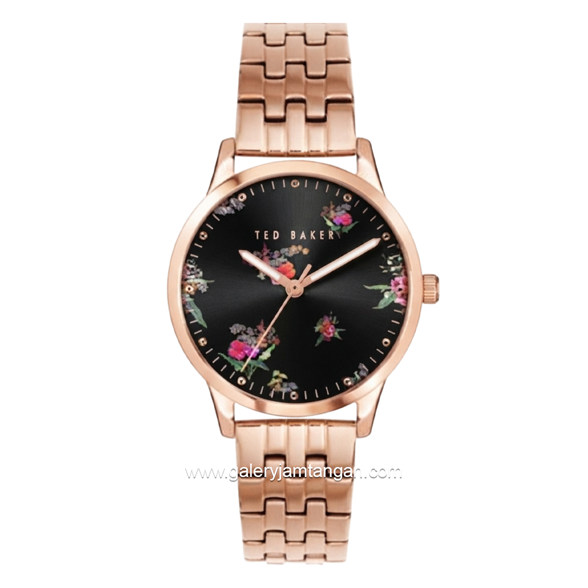 TED BAKER FITZROVIA BLOOM BKPFZS118 Rosegold Stainless Steel Strap