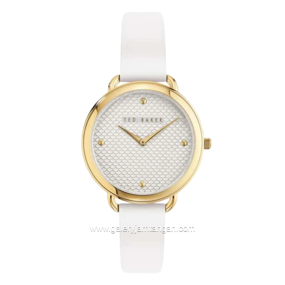 TED BAKER HETTIE BKPHTS001UO White Gold Leather Strap