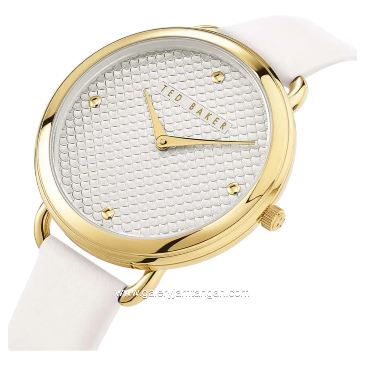 TED BAKER HETTIE BKPHTS001UO White Gold Leather Strap