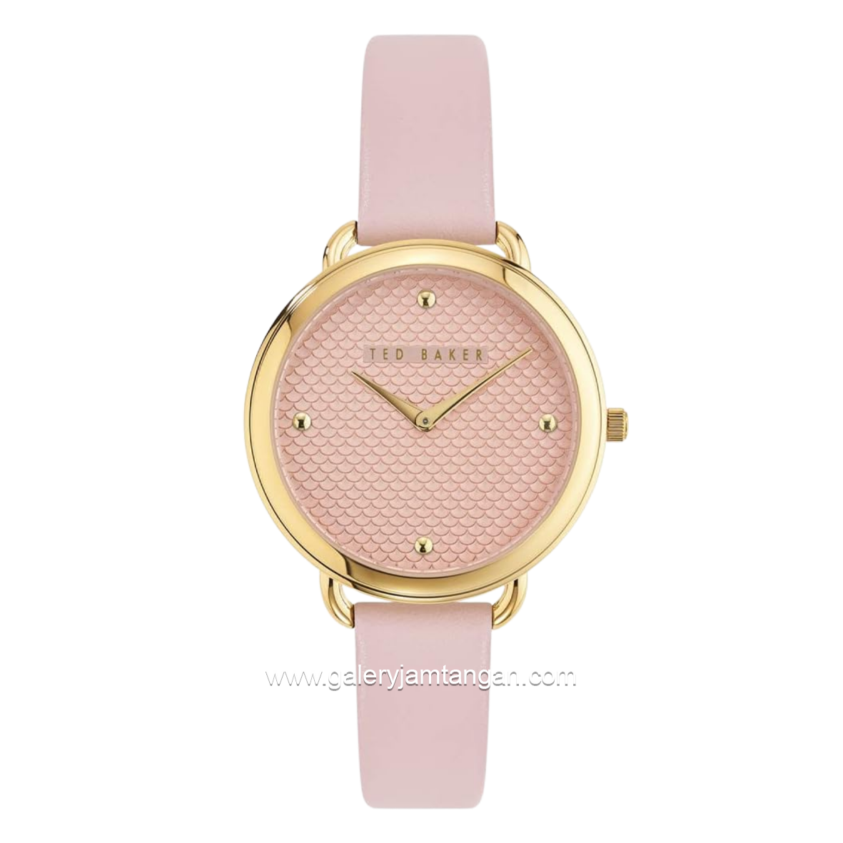 TED BAKER HETTIE BKPHTS002UO Pink Gold Leather Strap