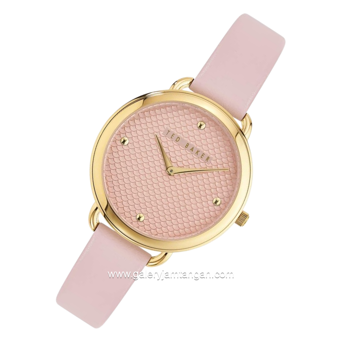 TED BAKER HETTIE BKPHTS002UO Pink Gold Leather Strap