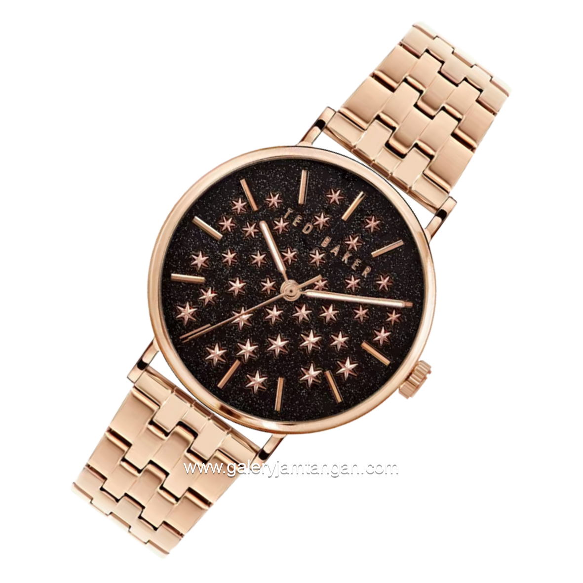 TED BAKER PHYLIPA SHINE BK PPHS139 UO CS Rosegold Stainless Steel Strap