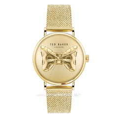 TED BAKER PHYLIPA BOW BKPPHS303UO Full Gold Stainless Steel Strap