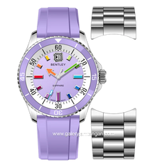 BENTLEY BL-20-23 Full Purple Rubber Strap